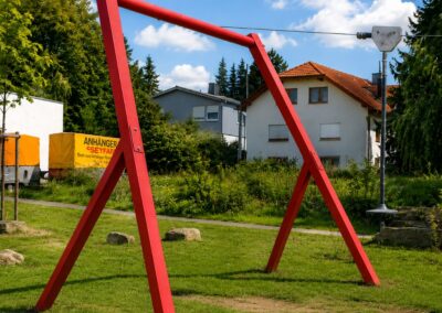 Seilbahn - Spielgeräte und Freizeitgeräte - Metallbau Gockeln Paderborn Höxter
