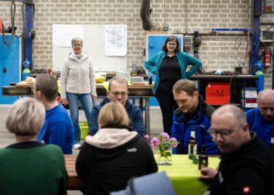 Impression Gockeln Betriebsfeier